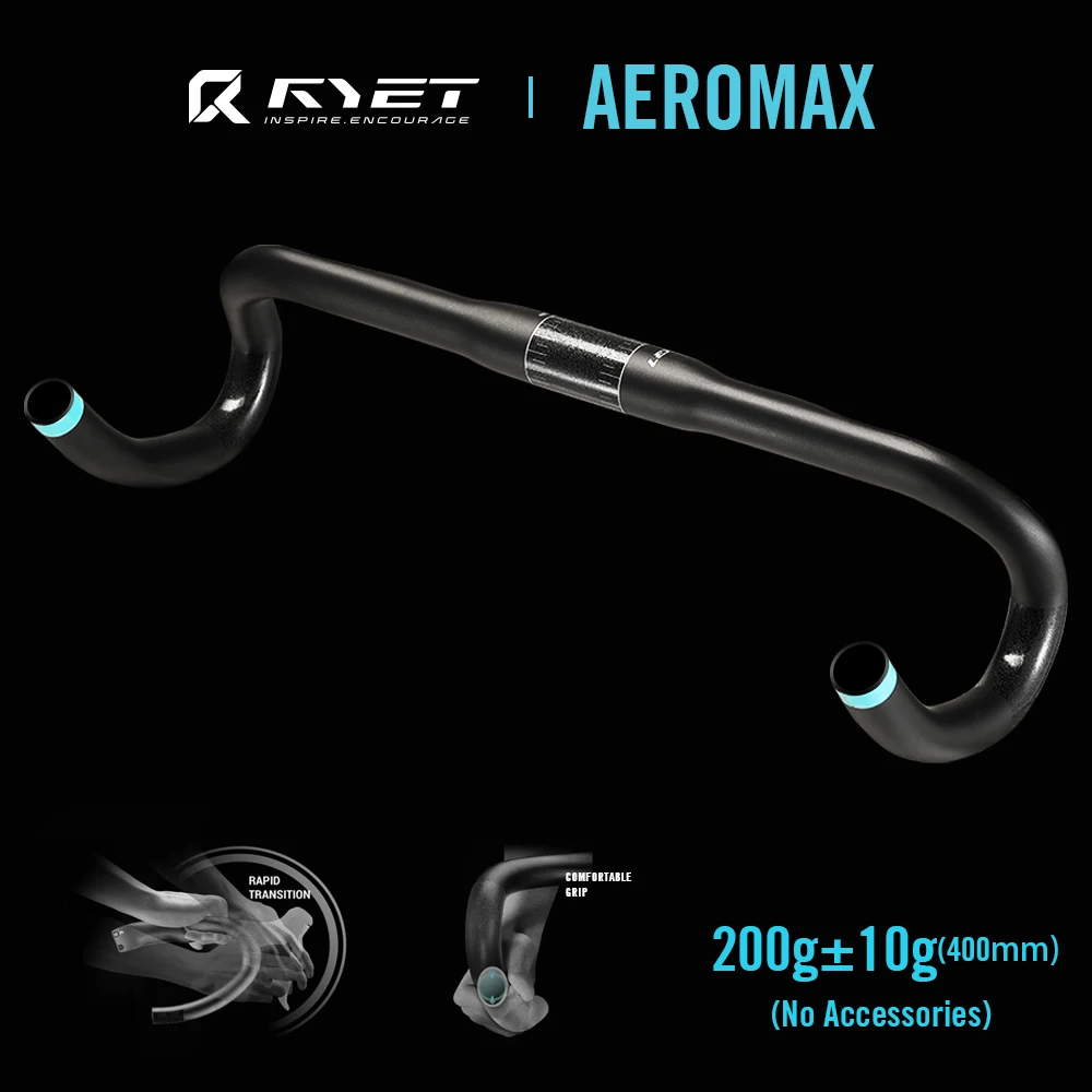 Ryet AEROMAX10 ghidon carbon sosea drop 31.8mm aero