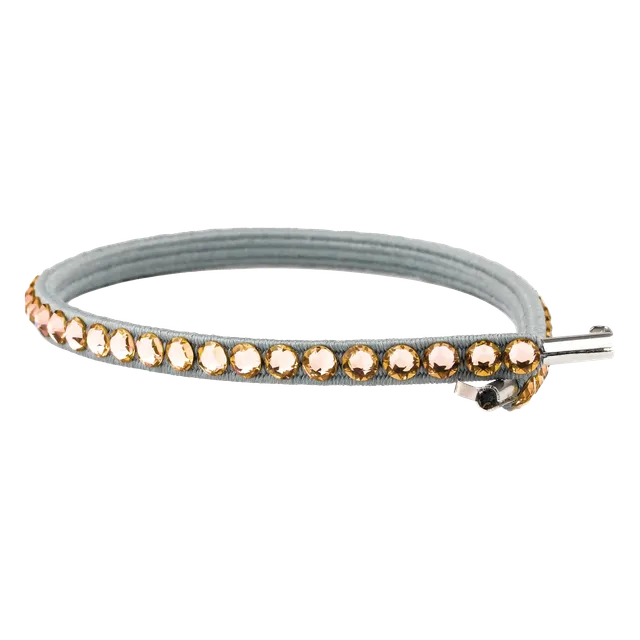 Casco MyStyle Stripes Swarovski banda casca Topaz marimea 1