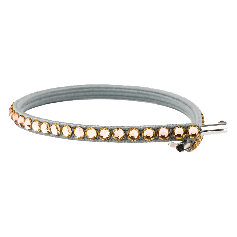 Casco MyStyle Stripes Swarovski banda casca Topaz marimea 1