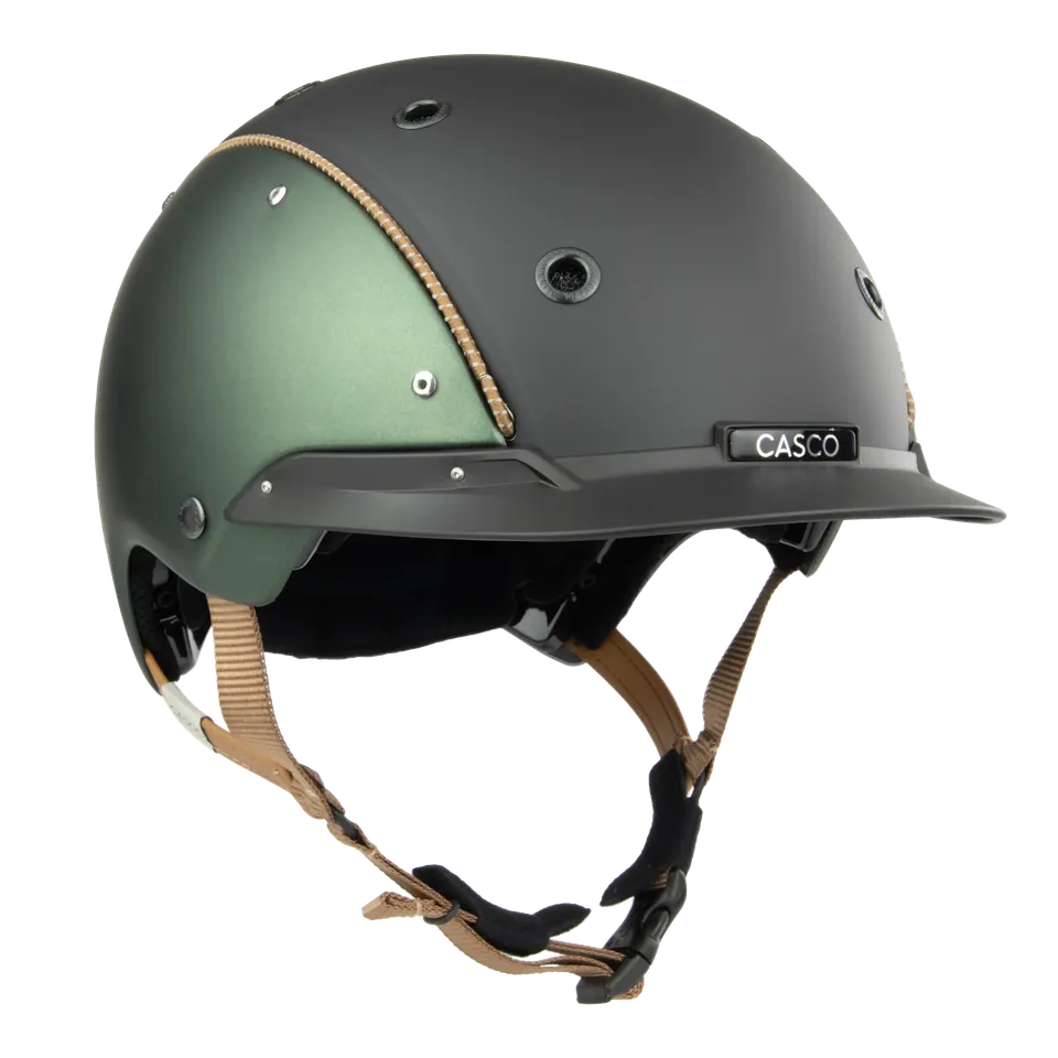 Casco Champ-3 casca echitatie verde Shelf-Green