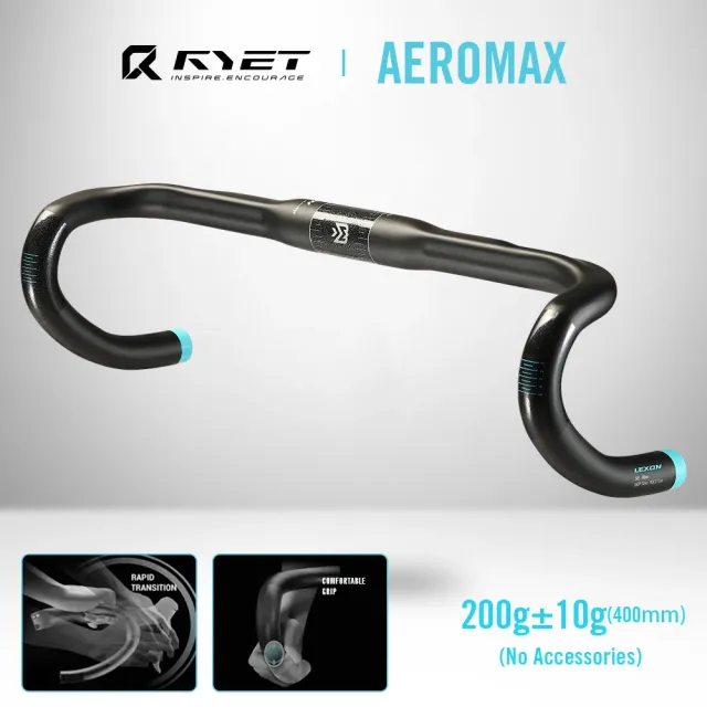 Ryet AEROMAX10 ghidon carbon sosea drop 31.8mm aero