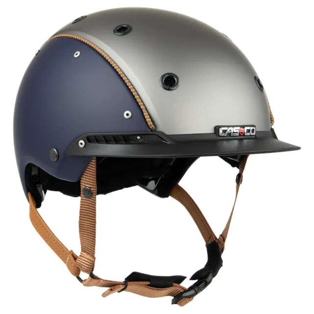 Casco Champ-3 Blue Anthracite cască echitație compactă