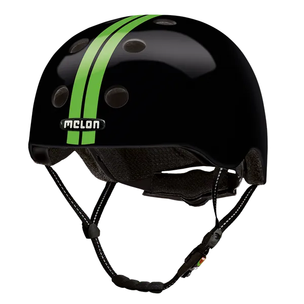 Melon Urban Active Straight Green Black cască neagră
