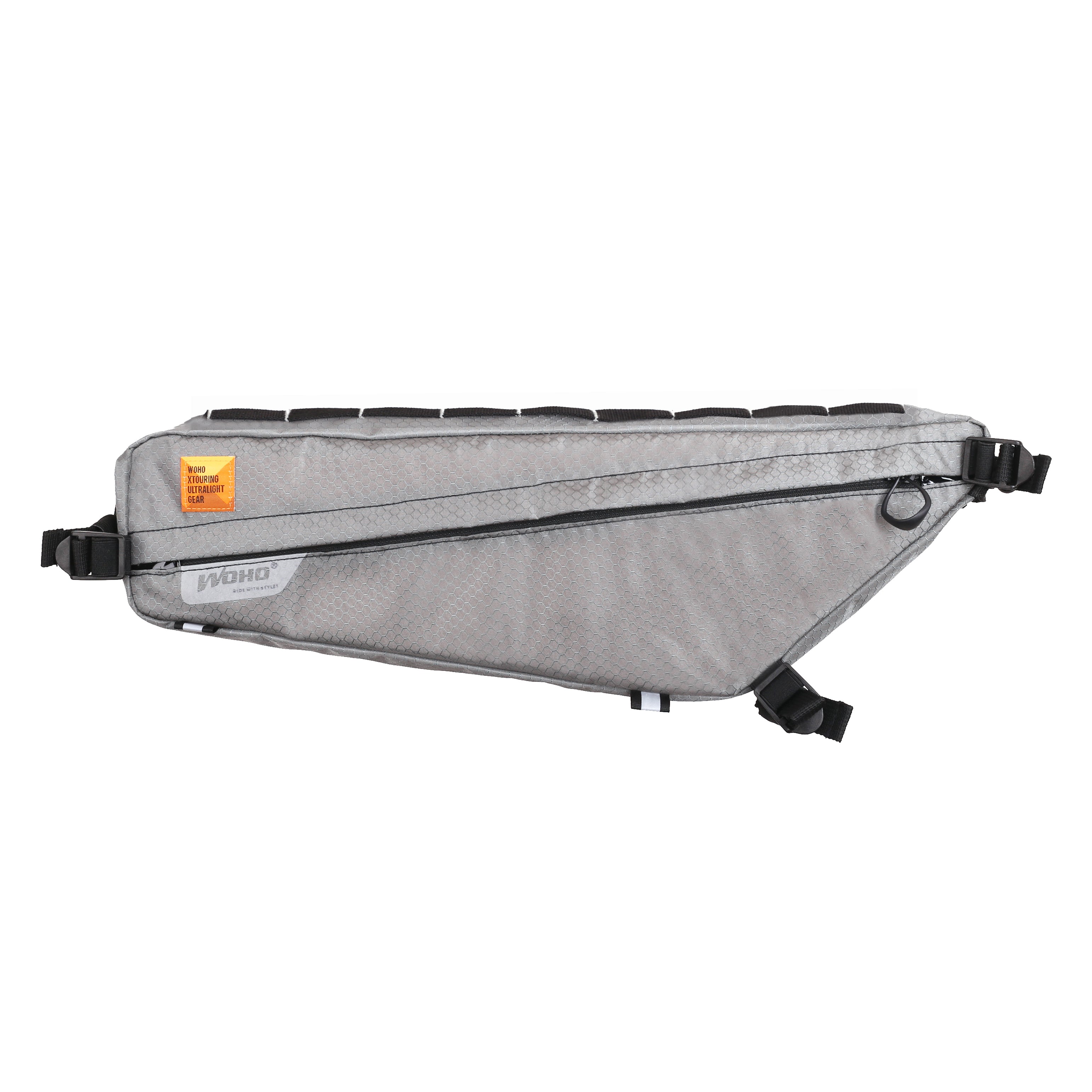 WOHO XTouring Frame Bag geanta cadru M gri impermeabila