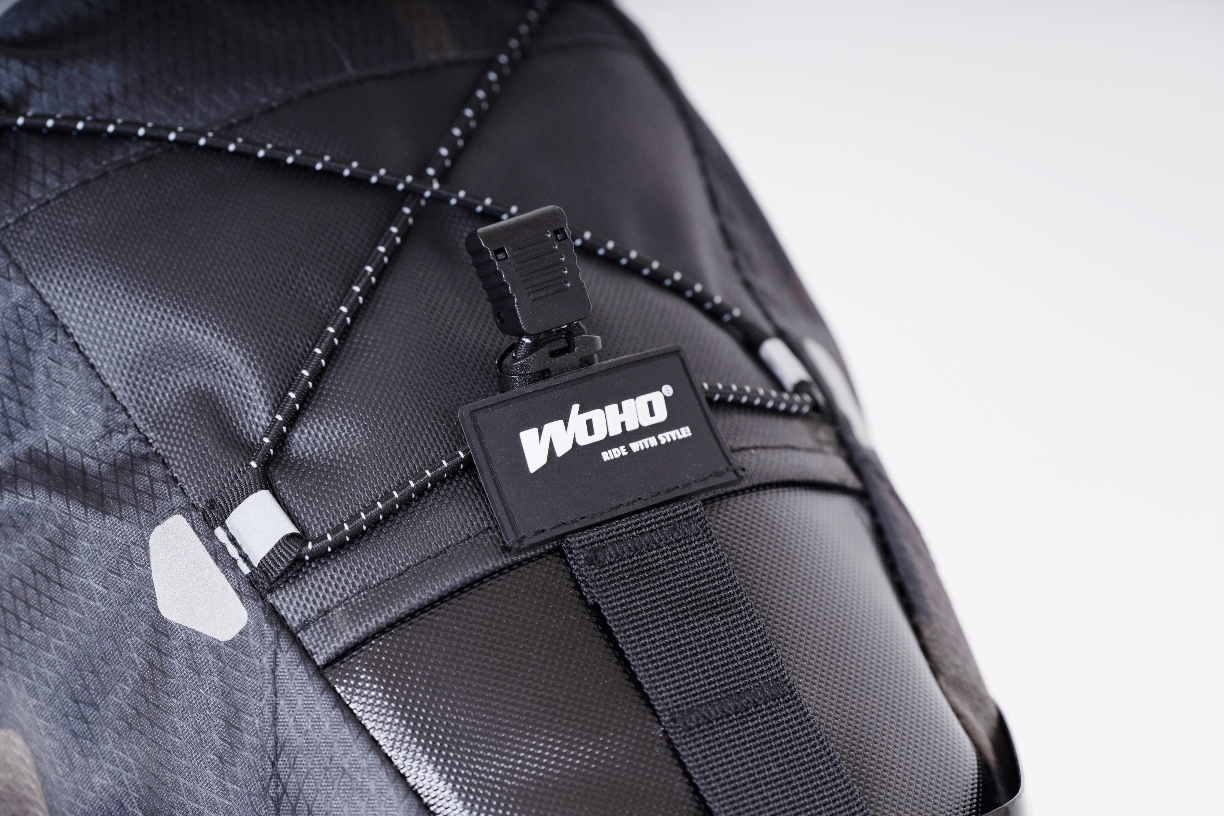 WOHO XTouring Saddle Bag Dry S geanta sa negru 8L