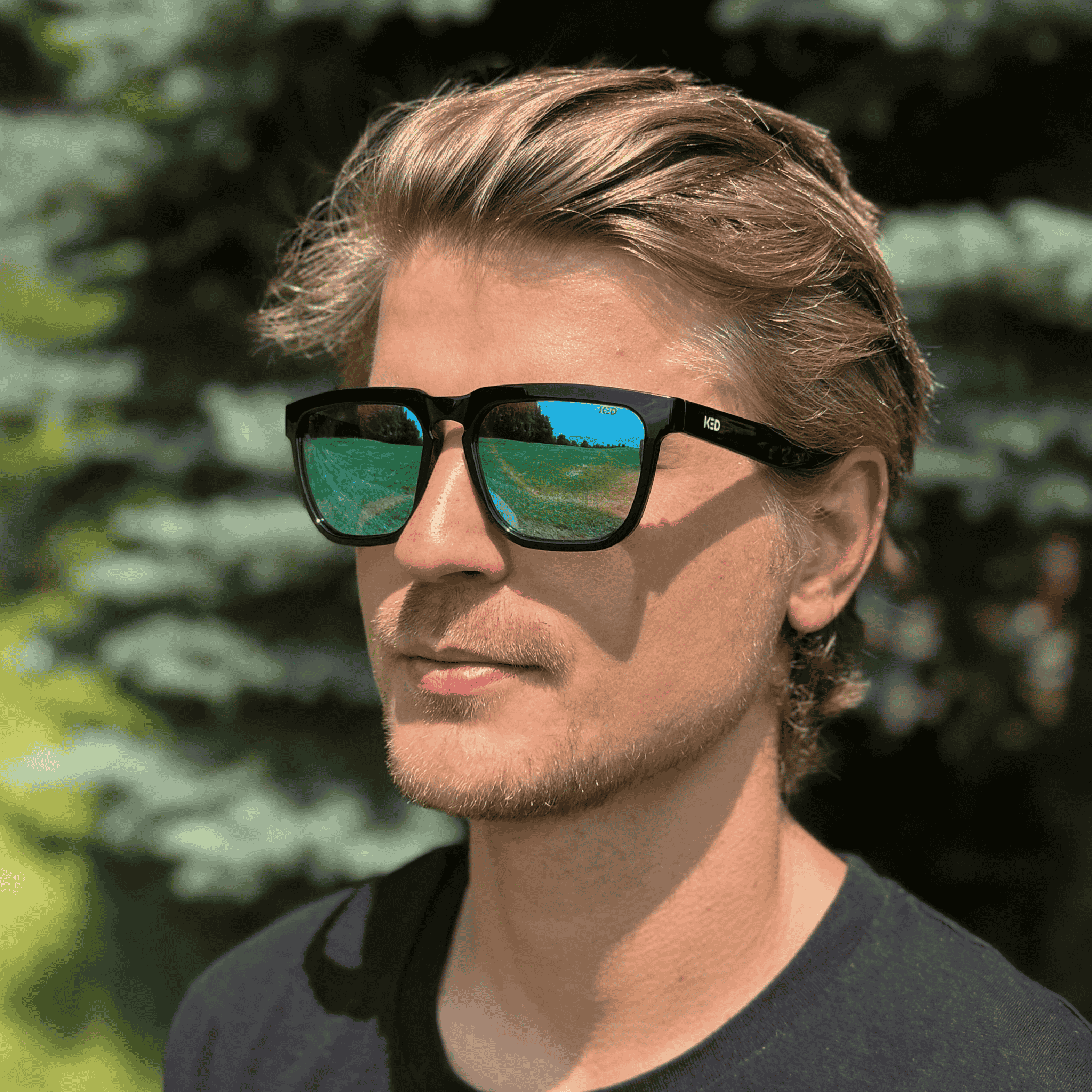 KED Horizon ochelari polarizati gri-albastru