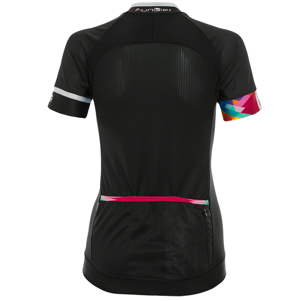 Funkier Nugola-2 tricou ciclism fermoar integral
