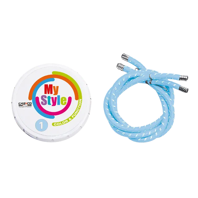 Casco MyStyle Stripes benzi casca light blue