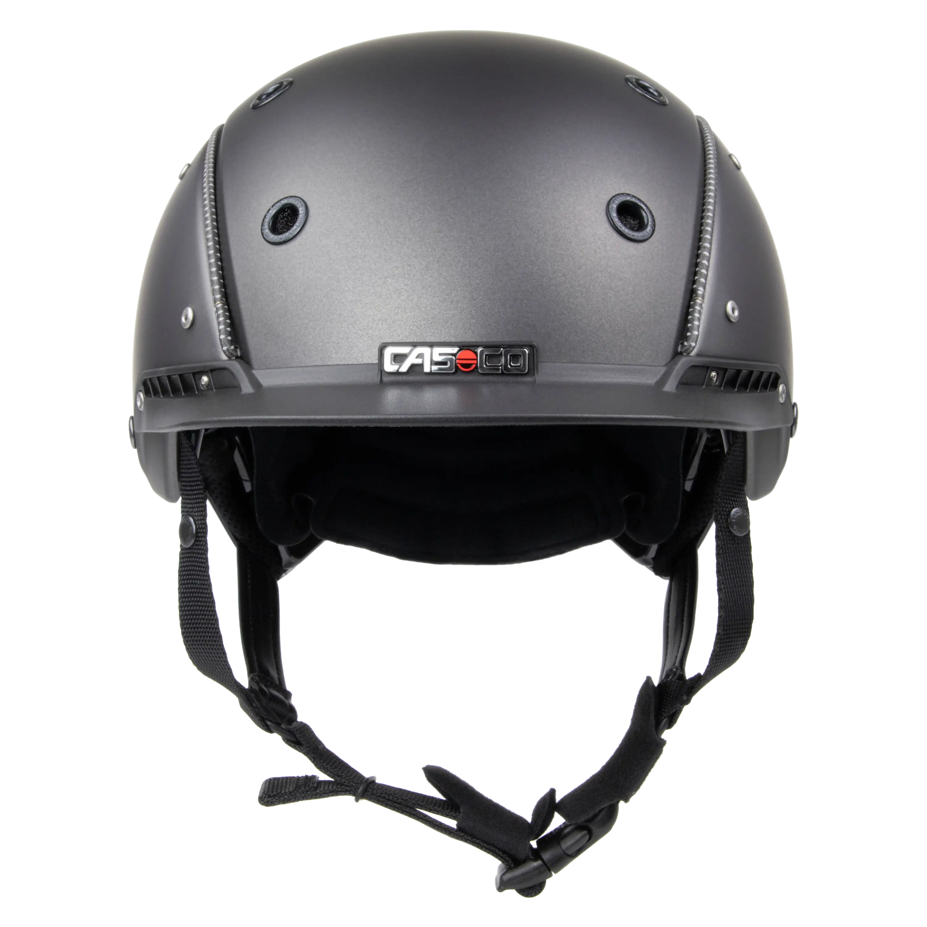 Casco Champ3 cască echitație gri mat ventilată