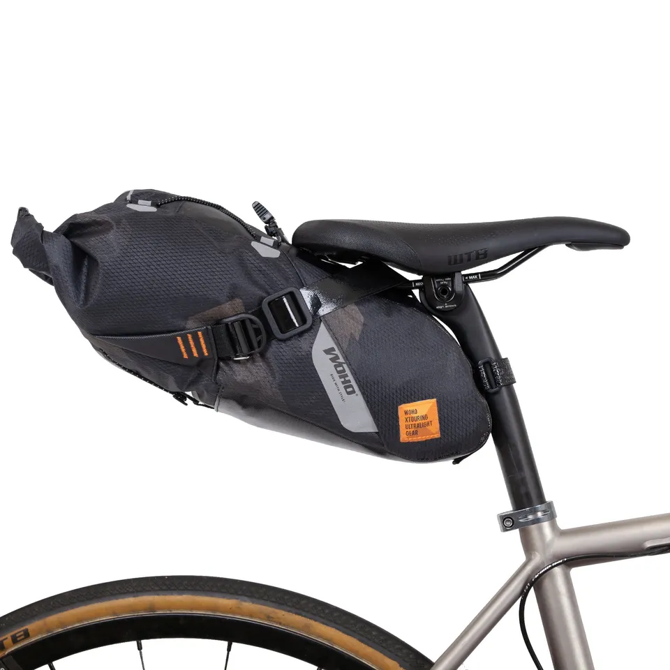 WOHO XTouring Saddle Bag Dry S geanta sa negru 8L