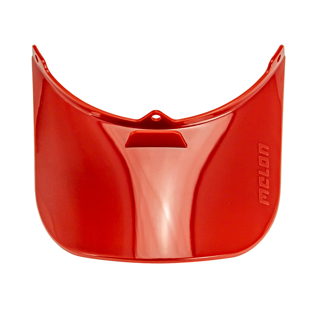 Melon Vista Solid Red vizieră cască roșie