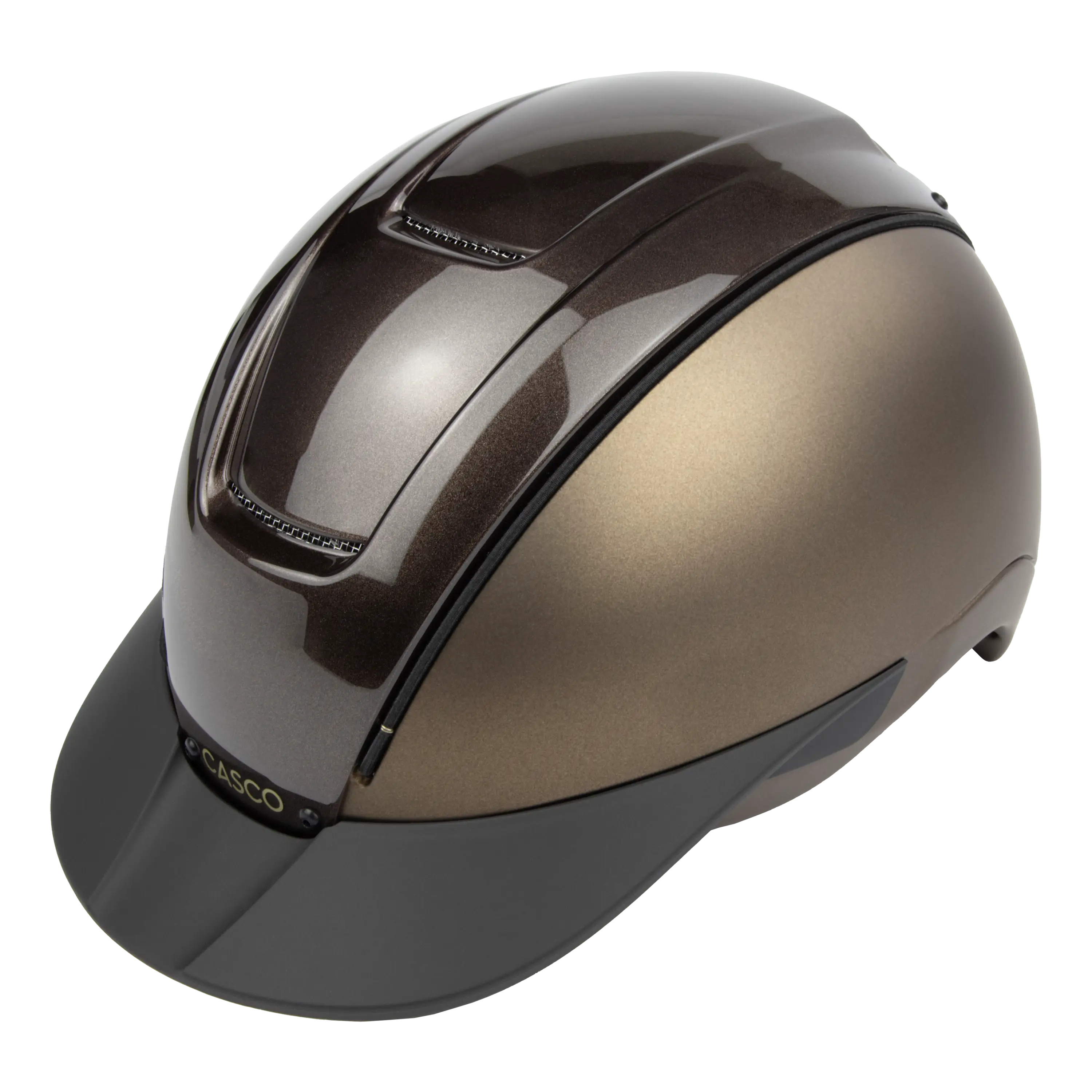 Casco Duell Prime Brown cască echitație maro
