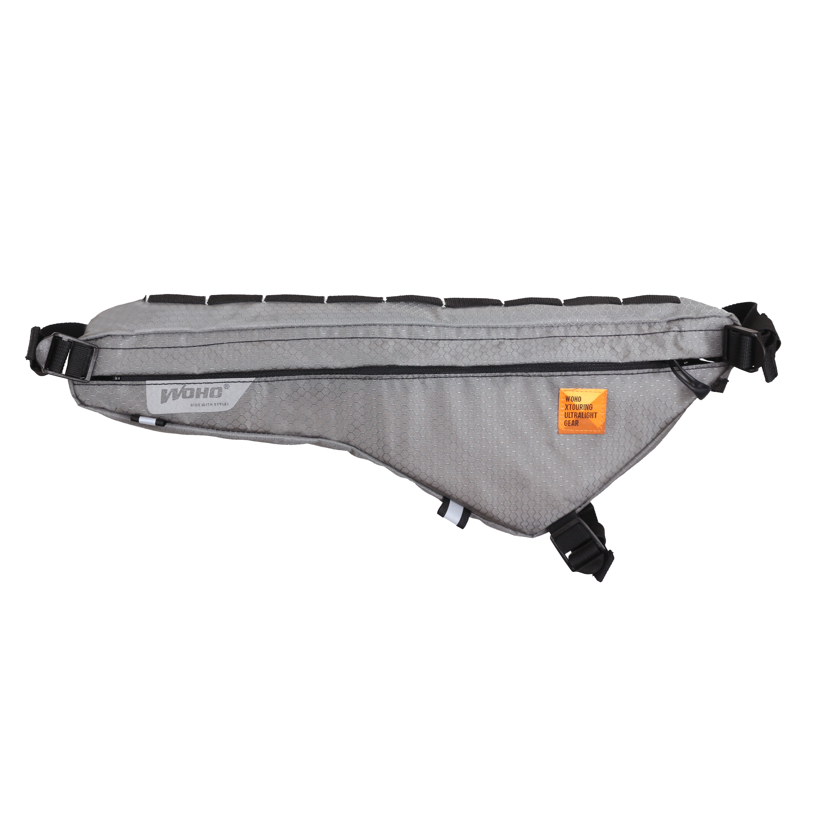 WOHO XTouring Frame Bag geanta cadru M gri impermeabila