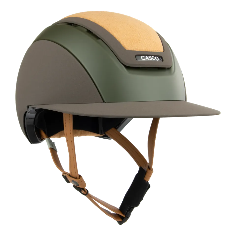Casco Elite Cottage Brown cască echitație catifea