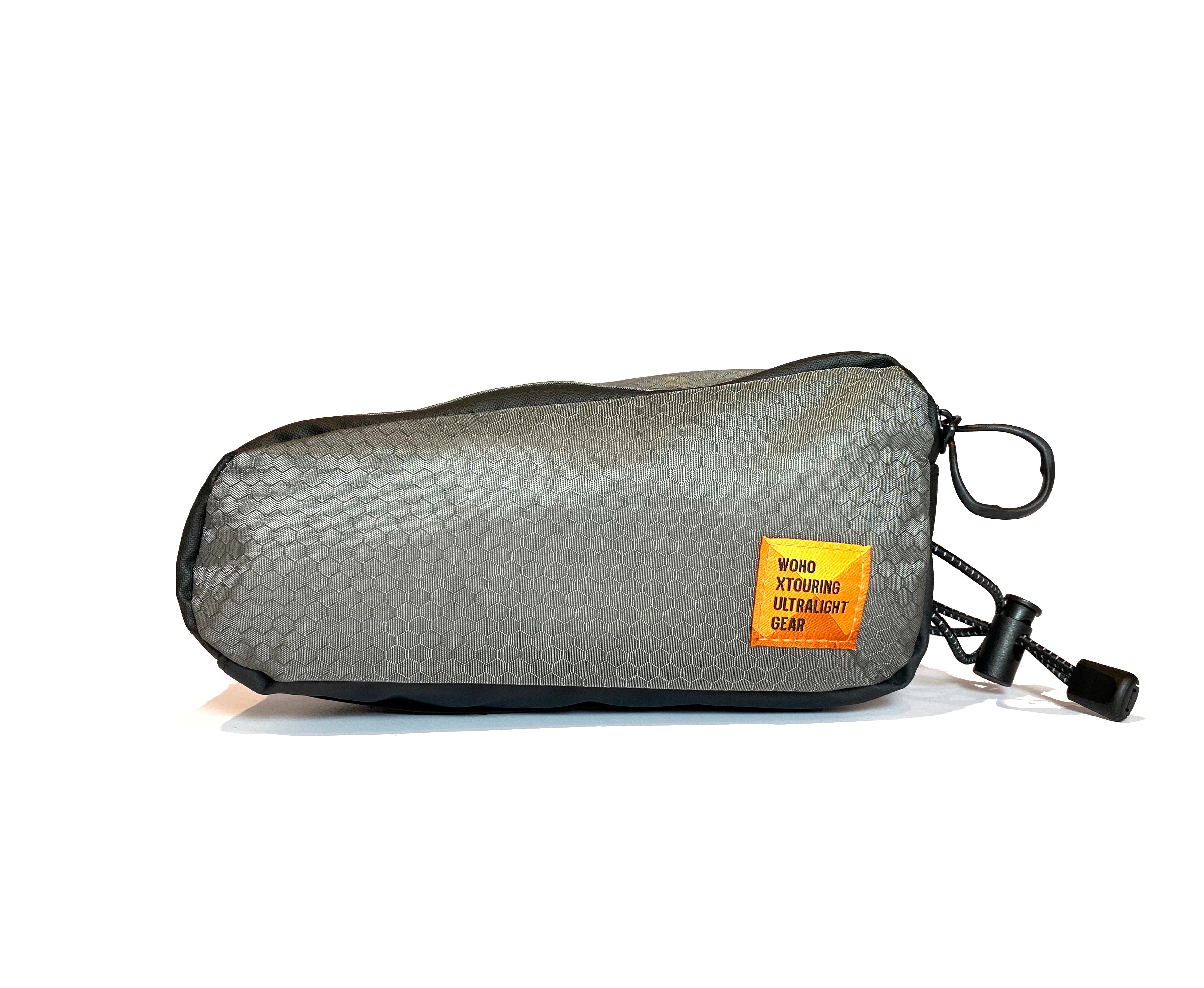 WOHO XTouring geantă top tube Honeycomb Iron Grey îngustă