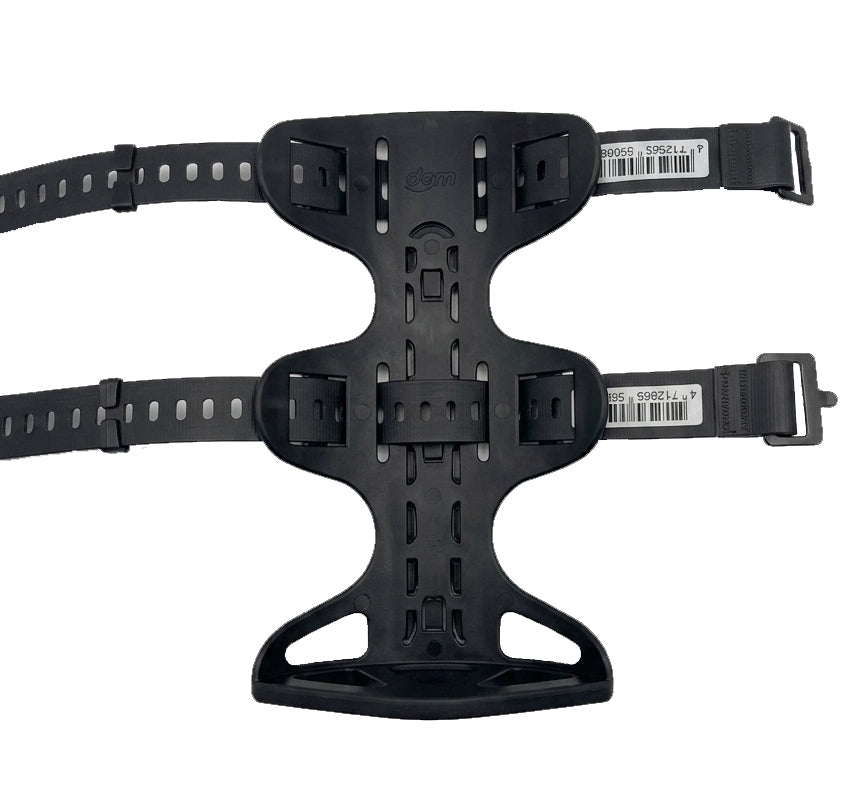 WOHO Gorilla Cage II coș furcă + chingi 2,5 kg negru