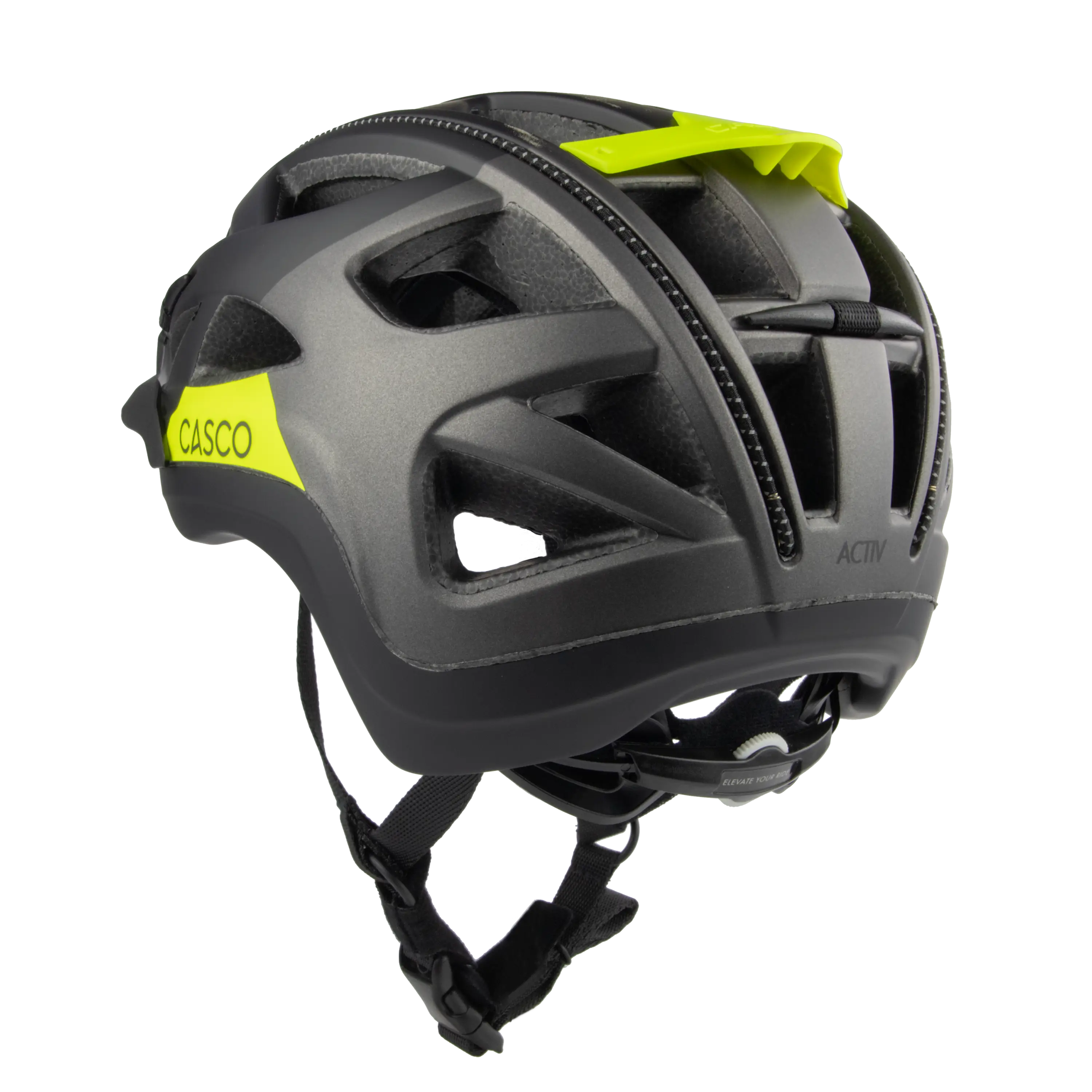Casco Activ SL Nomad casca bicicleta negru-gri-neon