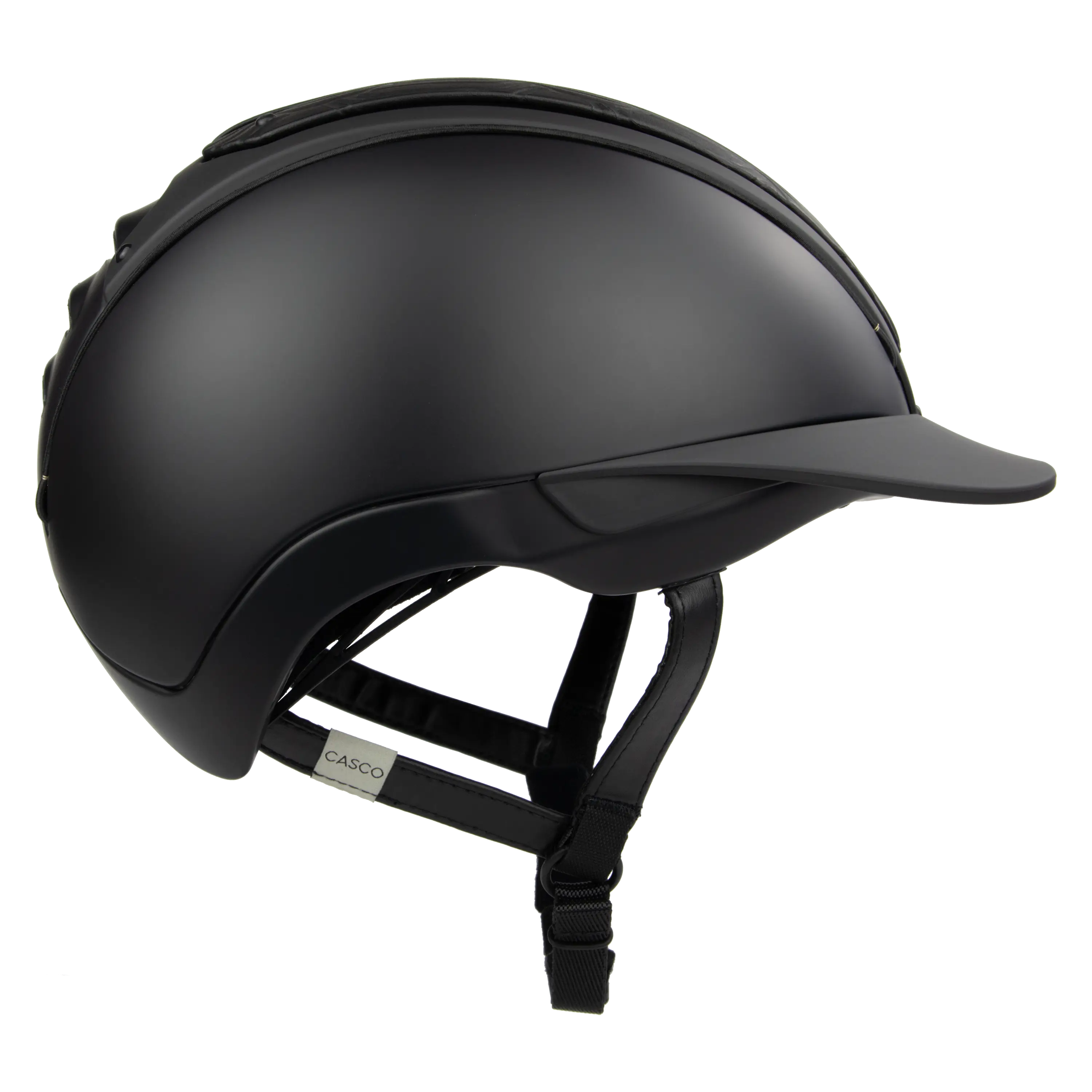 Casco Duell One Finesse Black cască echitație nubuc