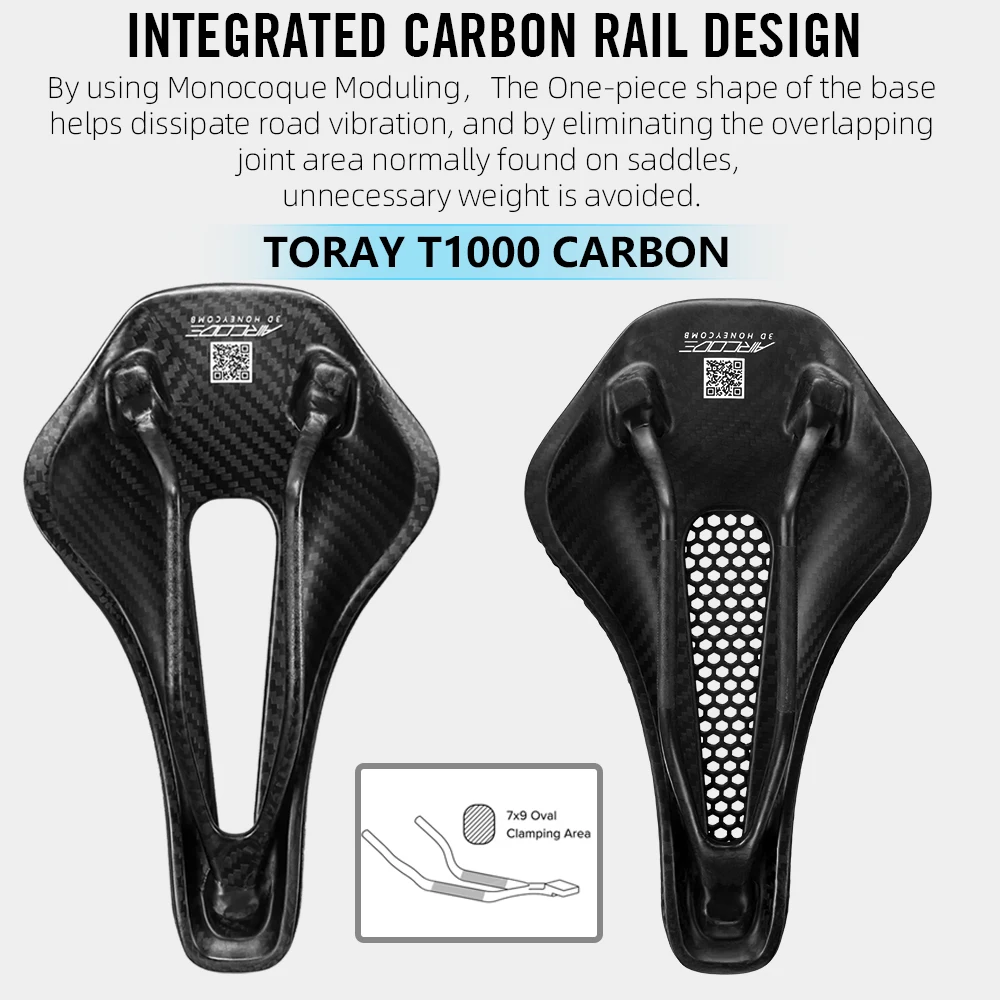 Ryet Aircode șa bicicletă carbon 3D ultralight