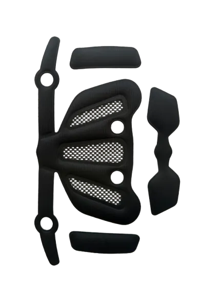 KED Pedalon set bureti casca bicicleta negru marimea M