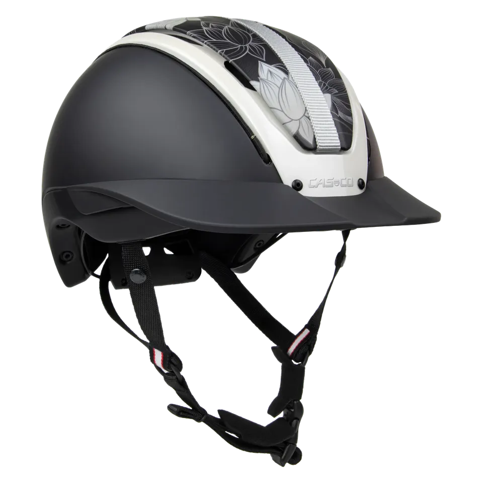 Casco Duell One Lotus casca echitatie negru-ivory