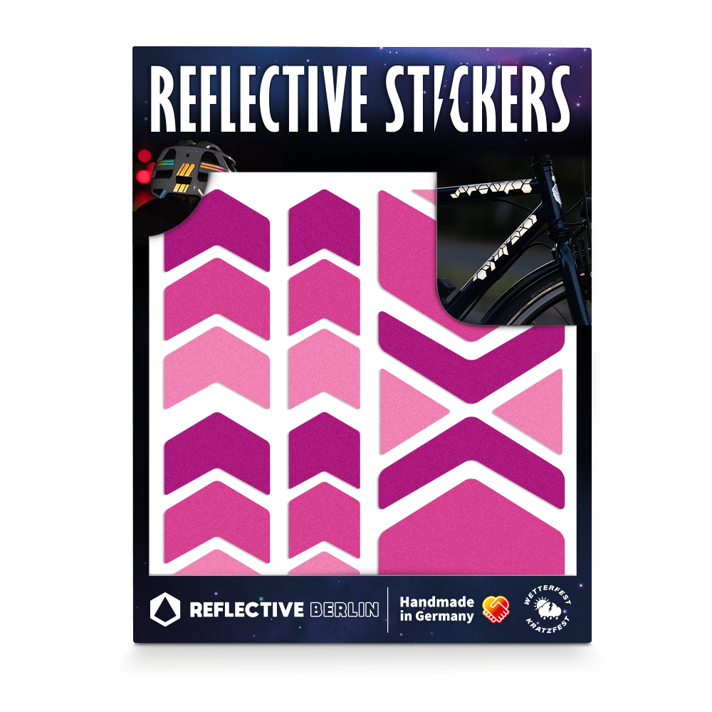 KED Speedy Blue stickere reflectorizante casca