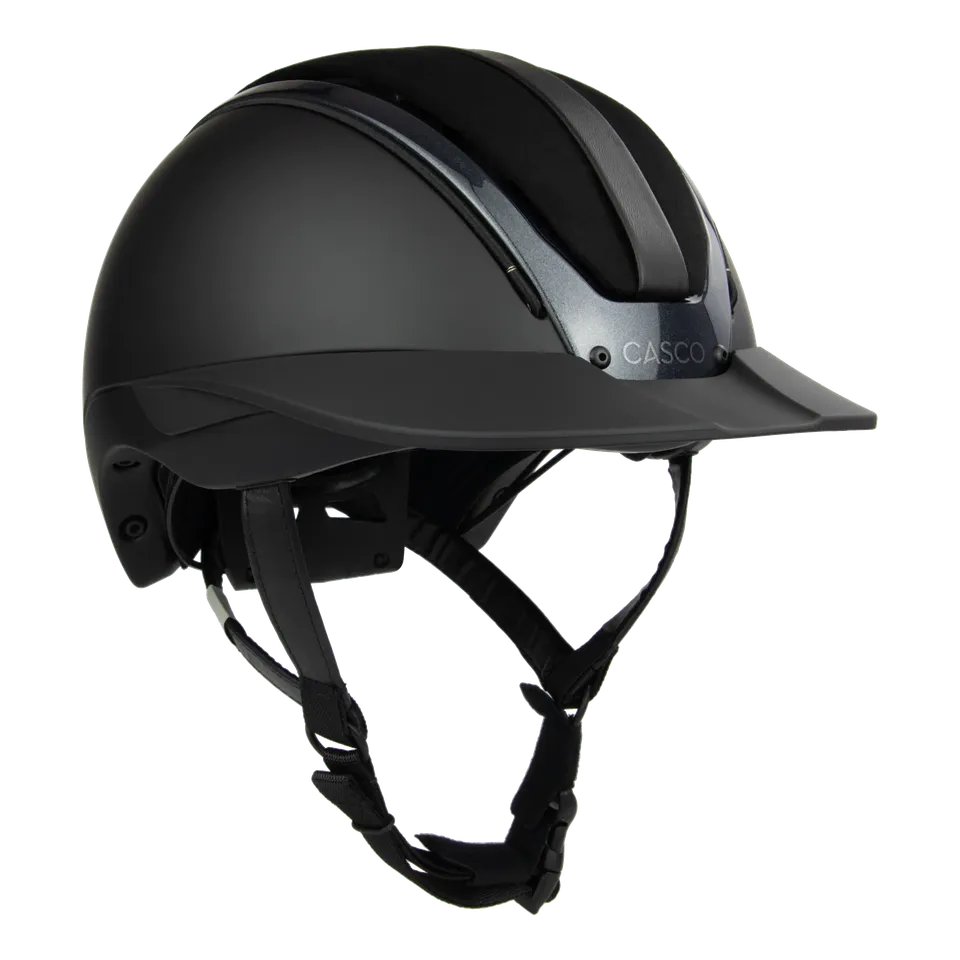 Casco Duell One Premiere Onyx casca echitatie catifea