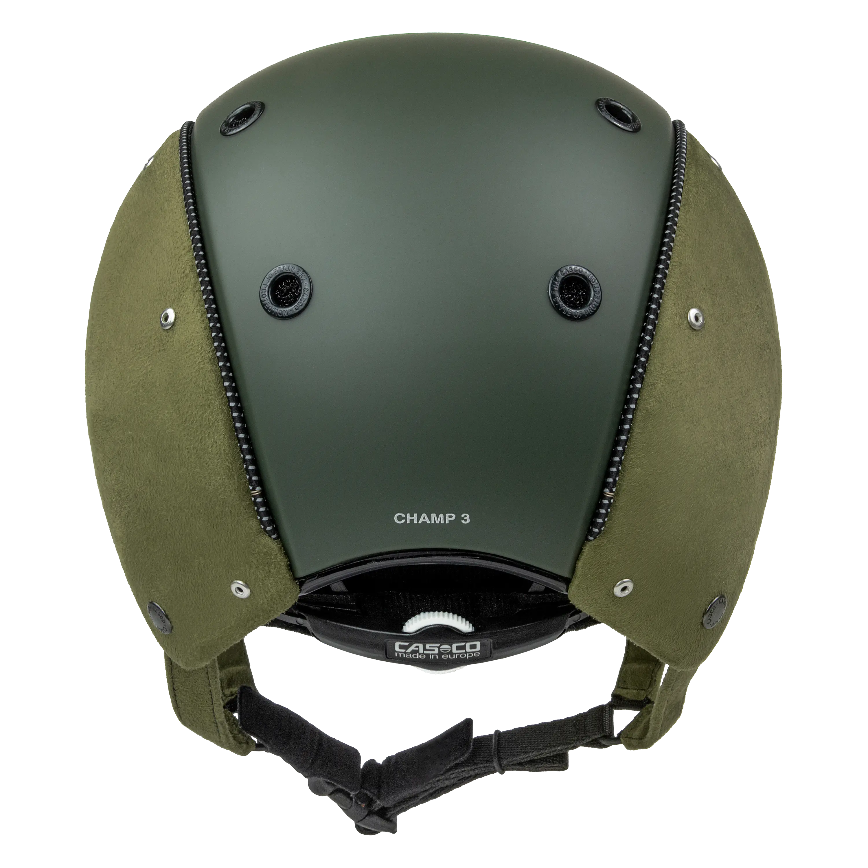 Casco Champ-3 Nubuck cască echitație verde hunting