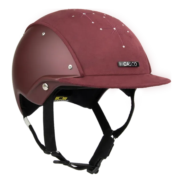 Casco Apart Brilliant Burgundy casca echitatie cristale