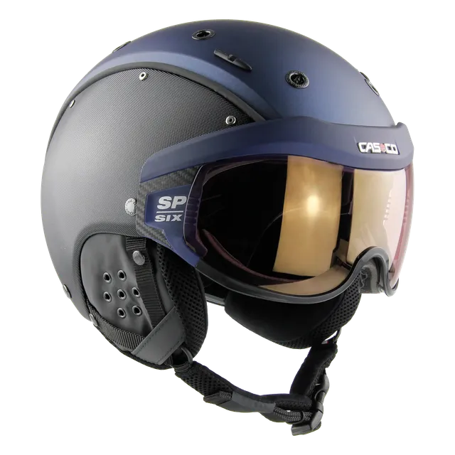 Casco SP-6 casca schi bleumarin-negru Vautron