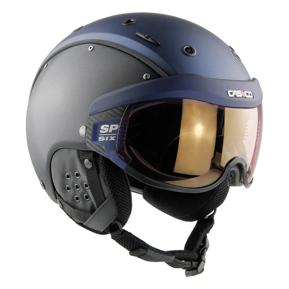 Casco SP-6 casca schi bleumarin-negru Vautron