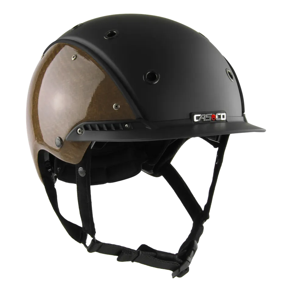 Casco CHAMP3 FLAX FIBRE casca echitatie negru fibra in
