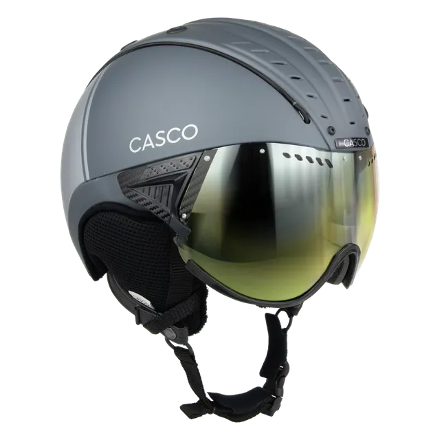 Casco SP-2 Carbonic Fragment casca schi graphite cu viziera