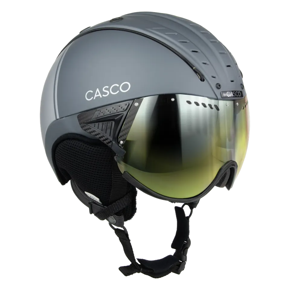 Casco SP-2 Carbonic Fragment casca schi graphite cu viziera