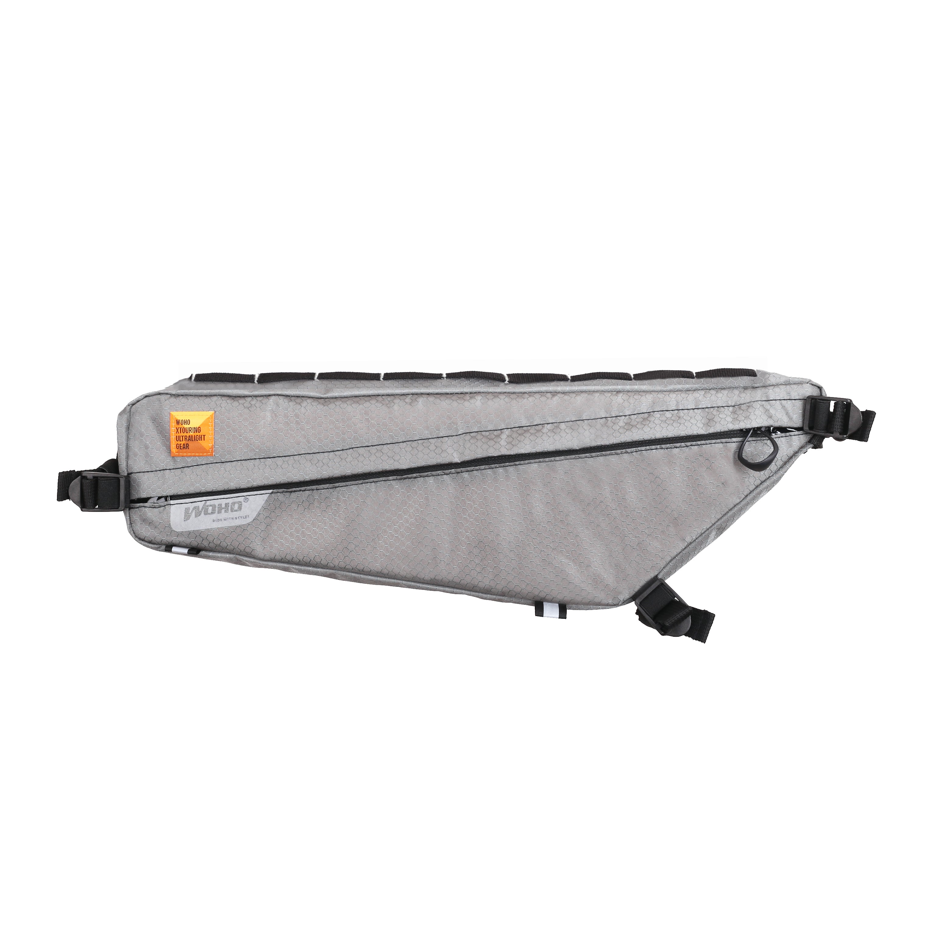 WOHO XTouring Frame Bag geanta cadru M gri impermeabila