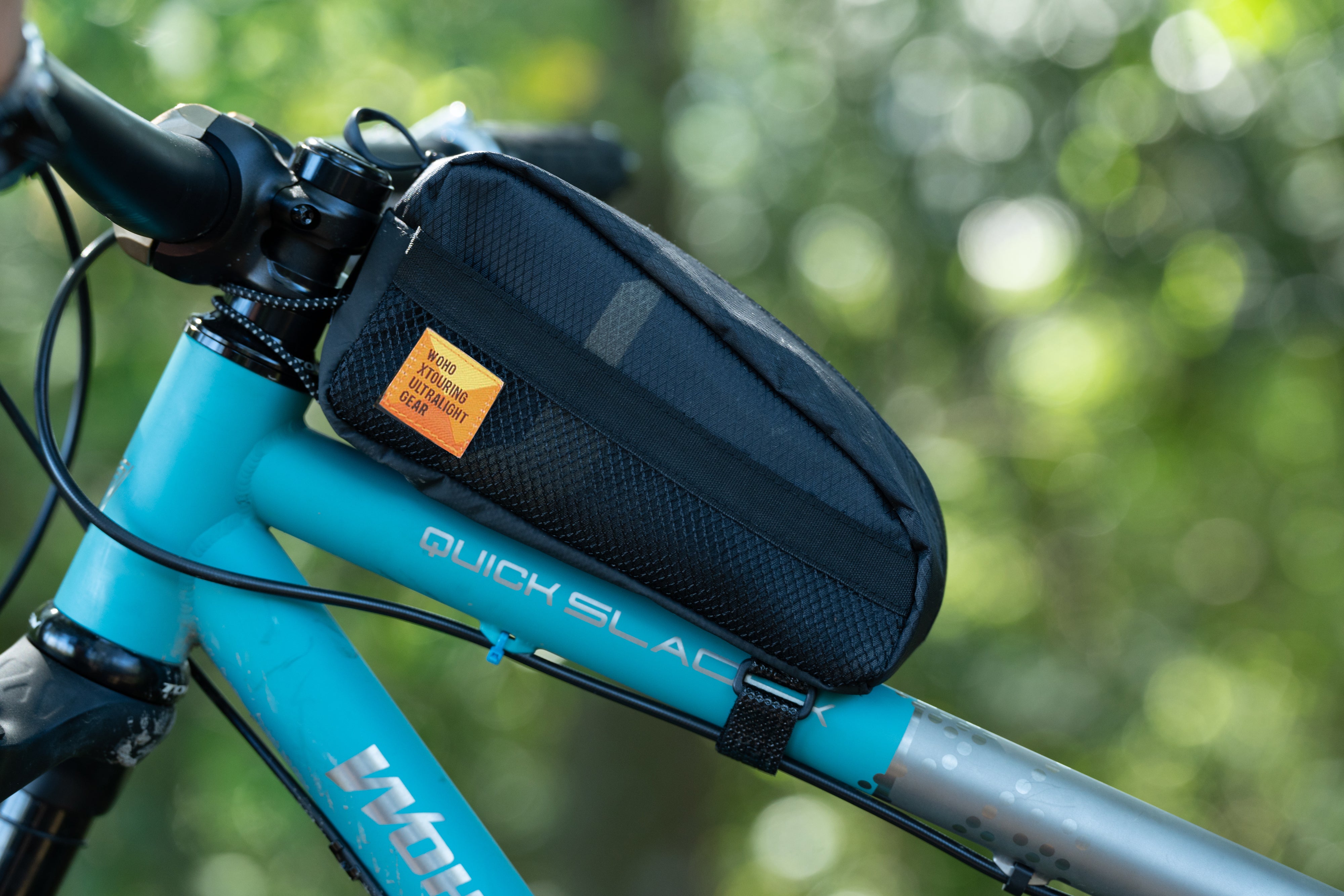 WOHO XTouring Top Tube geantă cadru neagră upper