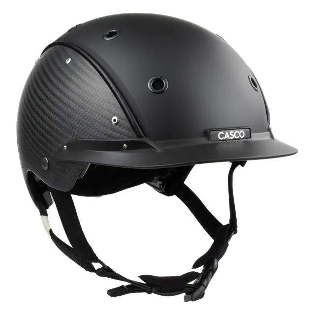 Casco Champ Split Carbon casca echitatie carbon mat