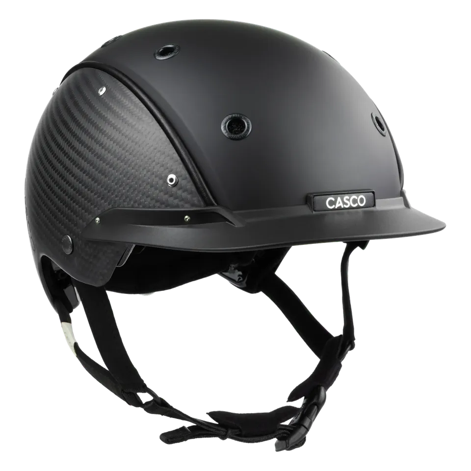 Casco Champ Split Carbon casca echitatie carbon mat
