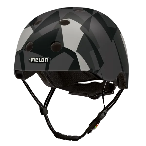 Melon Urban Active Black Widow cască bicicletă mozaic