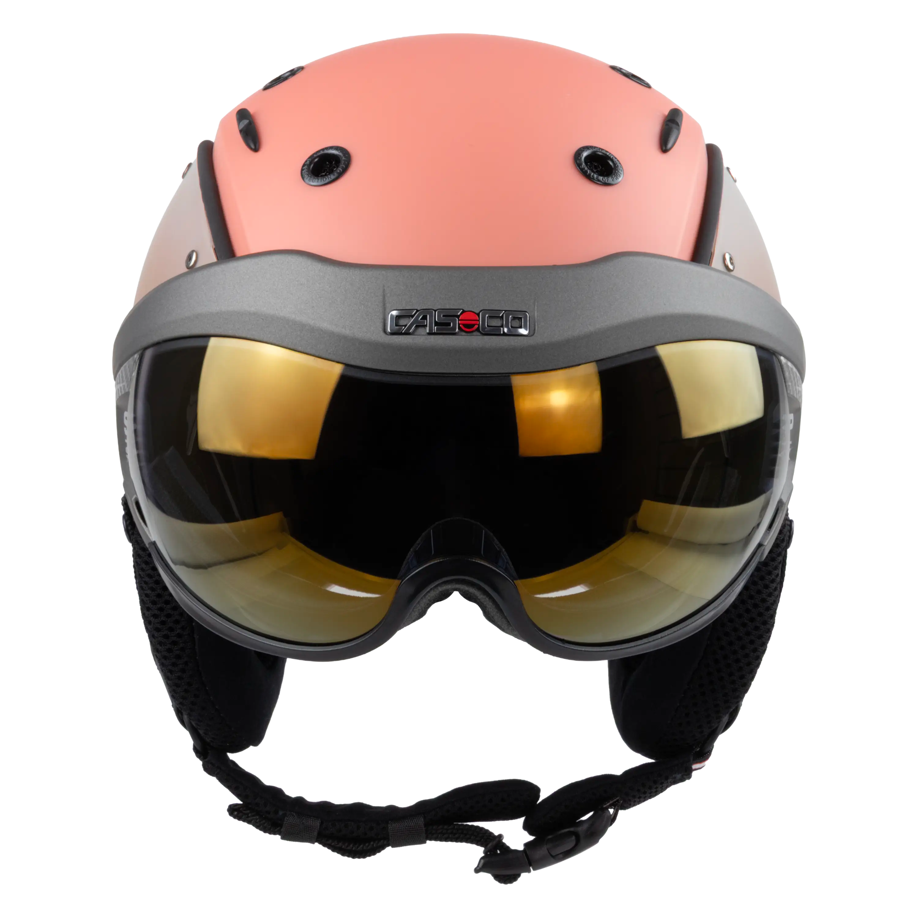 Casco SP-6 Pfirsich Matt cască schi cu vizor piersică mat