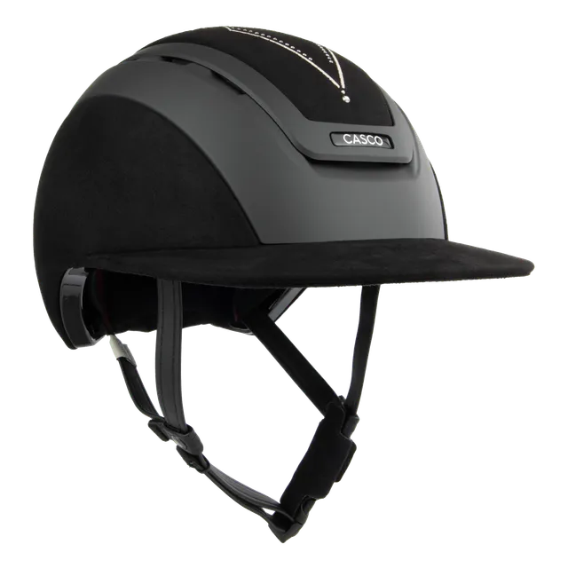 Casco ELITE Celestia casca echitatie negru Swarovski