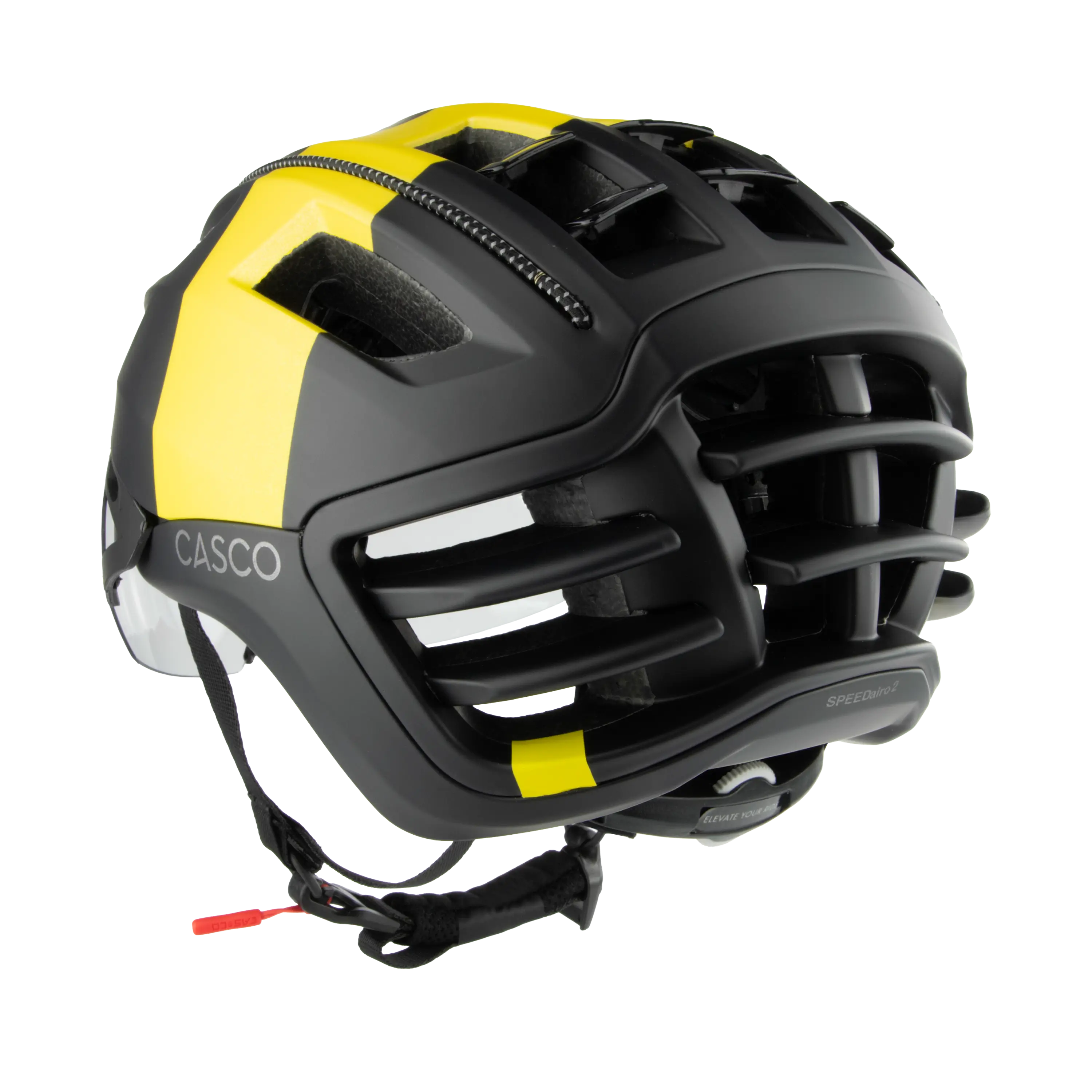 Casco Speedairo Nitro casca bicicleta negru-galben vizor fotocromatic