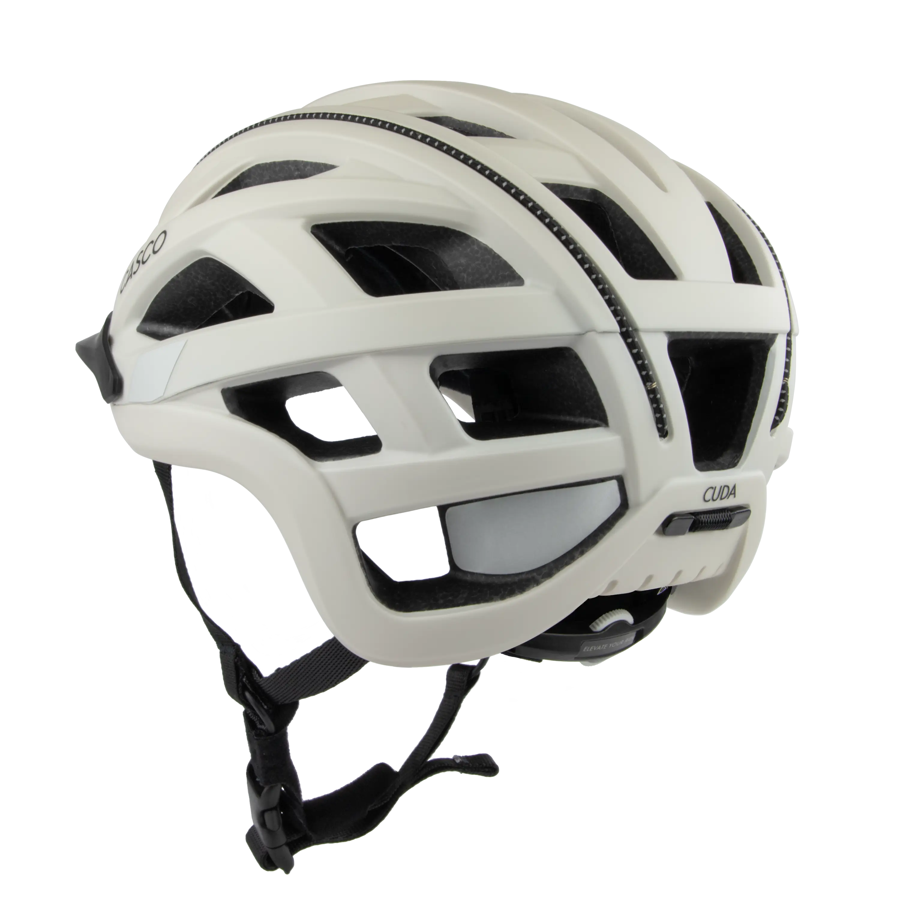Casco Cuda Prime cască bicicletă alb Silk M