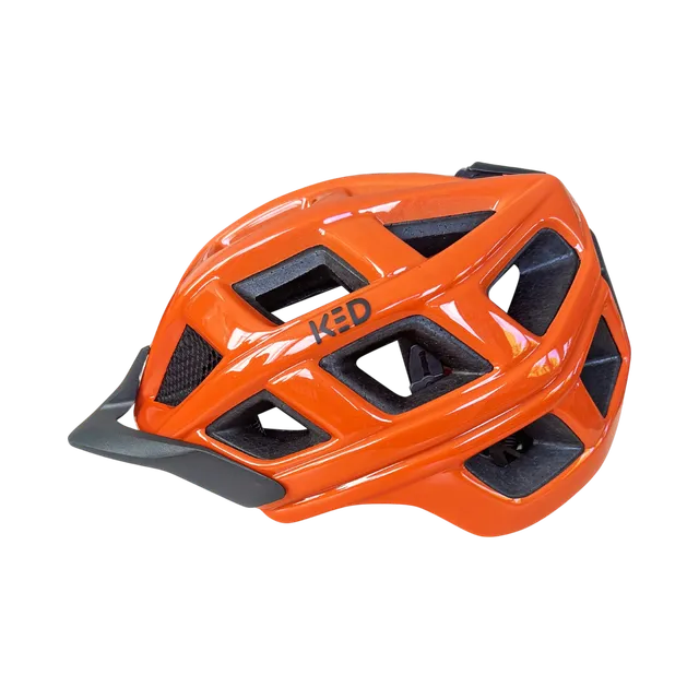 KED Crom Swiftie casca bicicleta Orange Glossy M 52-58