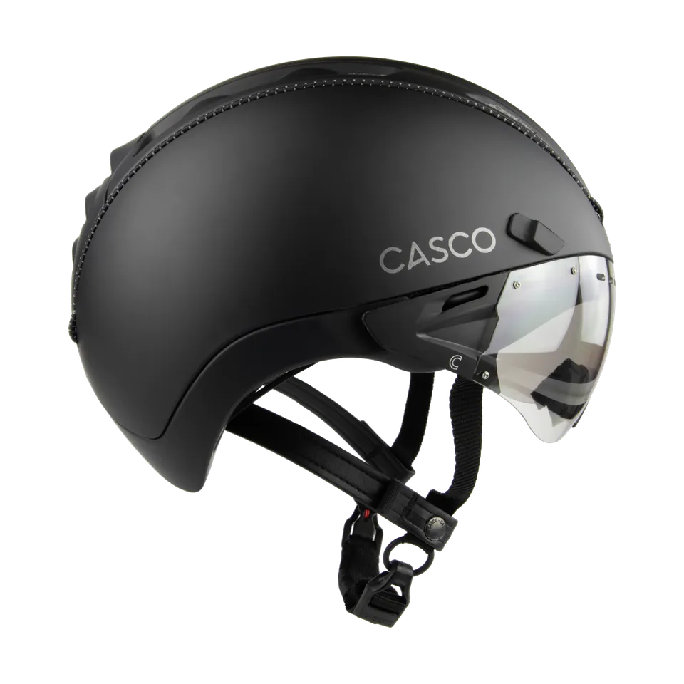 Casco Roadster Plus Prime casca bicicleta shade black cu vizor