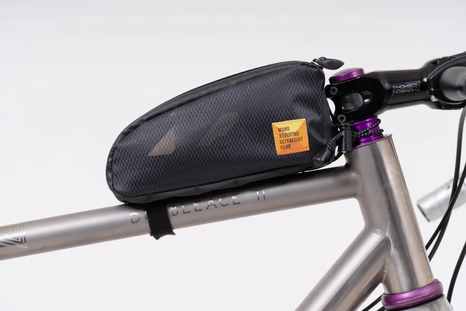 WOHO XTouring Top Tube geantă cadru neagră upper