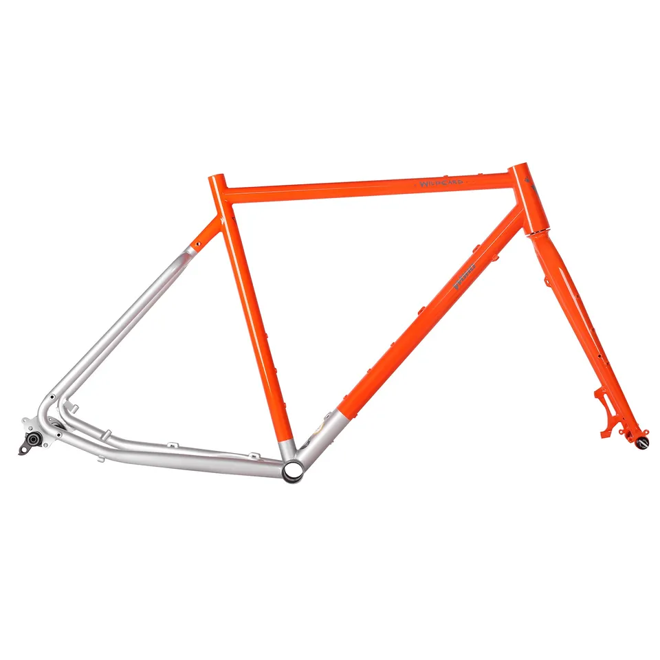 WOHO Wildcard Gravel Tourer cadru 47.5 Vermillion otel