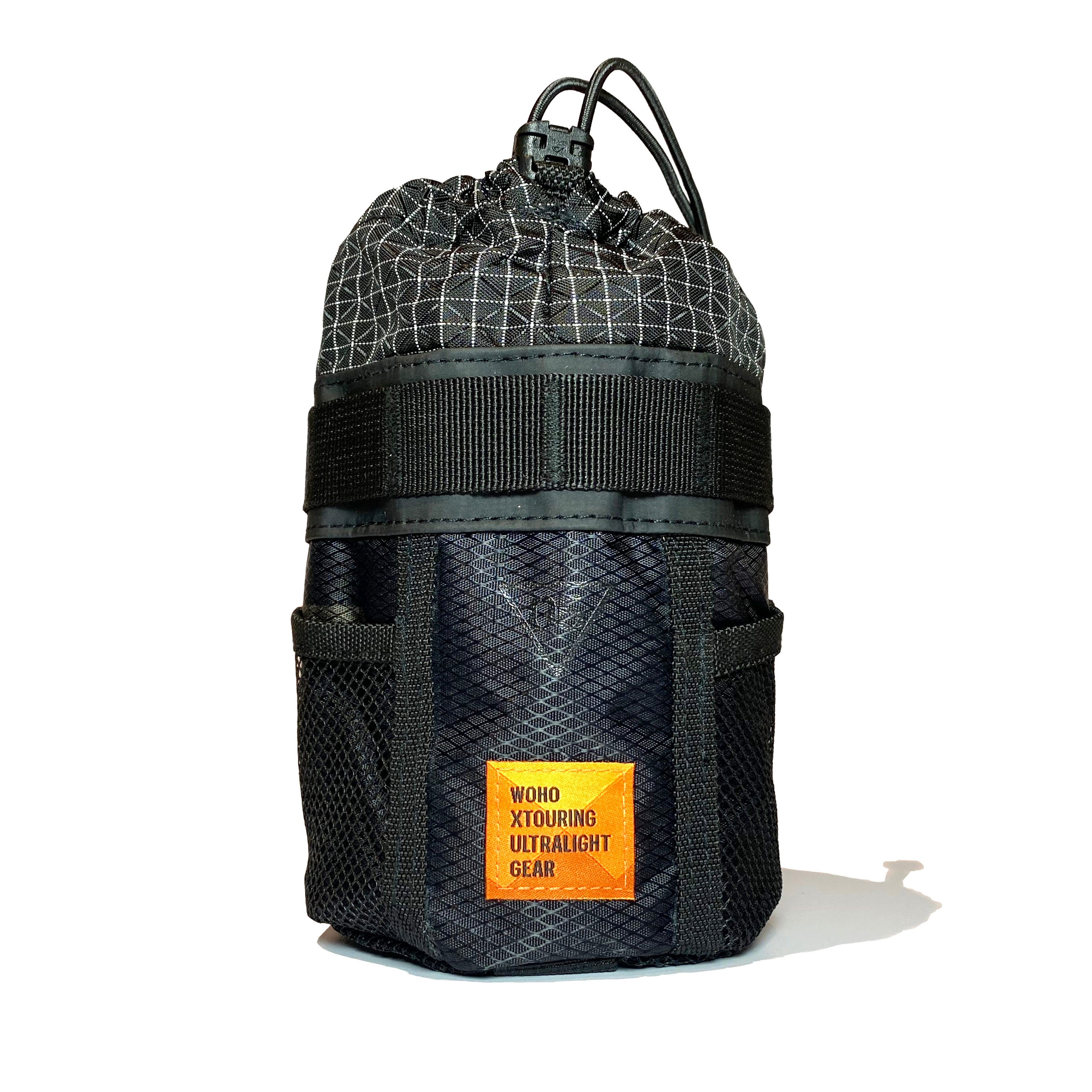 WOHO Hybrid set bikepacking negru-camuflaj expeditie 54L