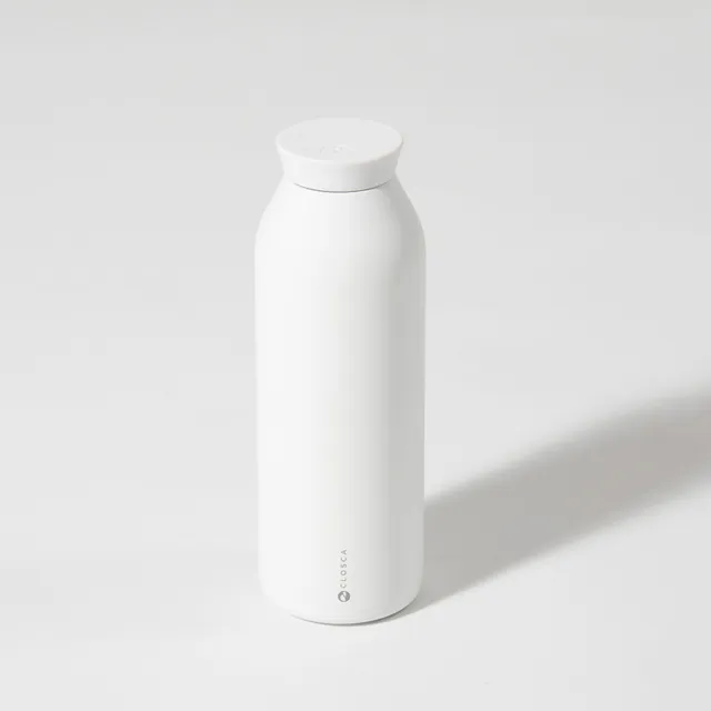 Closca Minimal White sticlă termică 450 ml izotermă