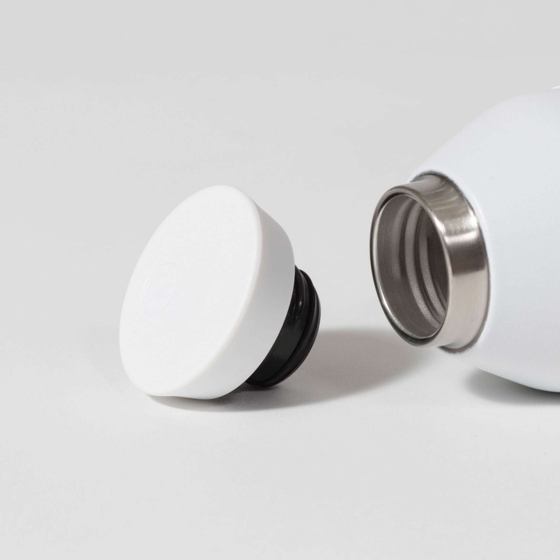 Closca Minimal White sticlă termică 450 ml izotermă